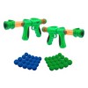 2 Pack High Performance Toys with 28 Pieces Two-Colors Balls for 5+ Aged Kids, Green - 2 of 4