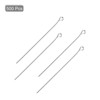 Unique Bargains DIY Craft Necklaces Bracelets Earrings Jewelry Making Iron 21 Gauge Eye Pins 500 Pcs - 3 of 4