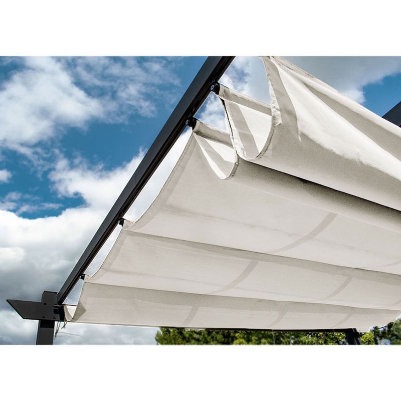 ALEKO DIY Frame Aluminum Outdoor Retractable Canopy Pergola, 4 of 7