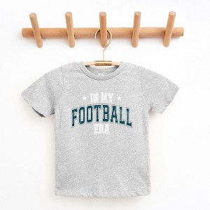 The Juniper Shop In My Football Era - Green Toddler Short Sleeve Tee - 1 of 3