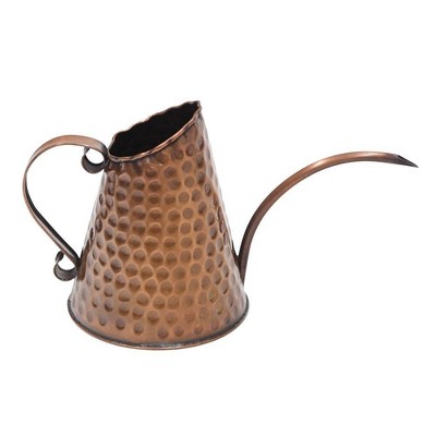 12" Dainty Hammered Watering Can Copper Finish - ACHLA Designs