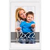 PosterPalooza | White Frame with White Photo Mat, UV Acrylic Front, Foam Board Backing, 60 Sizes Available - 2 of 4