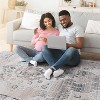 Collection 8x10 Cream/Beige Medallion Non-Shedding Area Rug ¨C Stylish, Soft, and Stain-Resistant Rug for Living Room, Bedroom & Office - Nertpow - 3 of 4