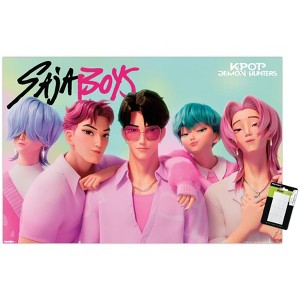 Trends International Netflix KPop Demon Hunters (2025) - Saja Boys Unframed Wall Poster Prints - 1 of 4
