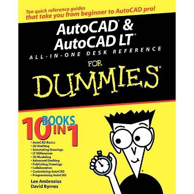 AutoCAD AutoCAD LT AIO FD - (For Dummies) by  Byrnes & Ambrosius L (Paperback)