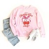 Simply Sage Market Women's Graphic Sweatshirt Coquette Cherry Nice Day - 3 of 3