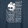 Women's - Monster High - Monster High Splatter Lightweight French Terry Wide Neck Long Sleeve Graphic Shirt - 2 of 4