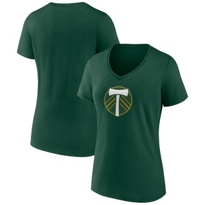 MLS Portland Timbers Women's V-Neck Top Ranking T-Shirt - 1 of 3