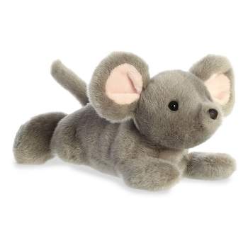 Aurora Mini Flopsie 8" Missy Mouse Grey Stuffed Animal