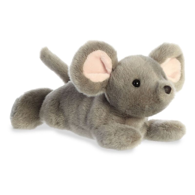 Aurora Mini Flopsie 8" Missy Mouse Grey Stuffed Animal, 1 of 5