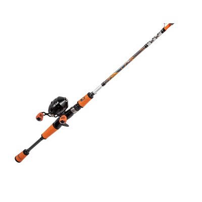 lew's rod and reel combo orange