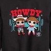 Boys' - LOL Surprise! - Howdy Neon Graphic Long Sleeve Fleece Sweatshirt - 2 of 4