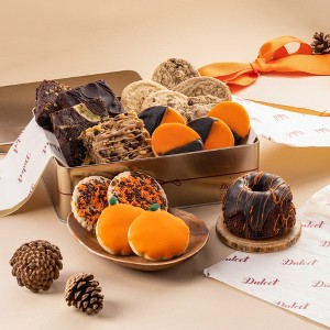 Dulcet Gift Baskets Gourmet Autumn Treats in Tin - 1 of 4