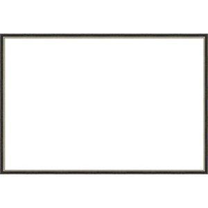 Amanti Art Theo Black Silver Narrow Framed Dry Erase Magnetic Board - 1 of 4