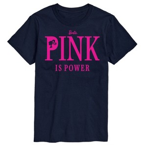 Men's - Barbie - Pink is Power Short Sleeve Graphic T-Shirt - 1 of 4