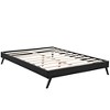 Modway Loryn Queen Vinyl Bed Frame with Round Splayed Legs - 4 of 4