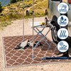JONATHAN Y Trebol Moroccan Trellis Textured Weave Indoor/Outdoor Area Rug - 4 of 4