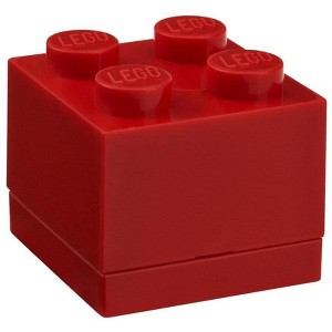 Room Copenhagen LEGO Mini Box 4, Bright Red - 1 of 1