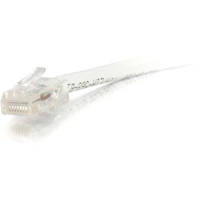 C2G-35ft Cat5e Non-Booted Unshielded (UTP) Network Patch Cable - White - Category 5e for Network Device - RJ-45 Male - RJ-45 Male - 35ft - White