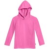 City Threads Swim UPF 50+ Hooded Long Sleeve Rashguard Tee for Boys and Girls - USA-Made - 3 of 4