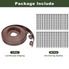 Unique Bargains Flexible Durable Maintenance-Free DIY Landscape Edging 1 Pc - 3 of 4