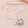 Silver Personalized Picture Necklaces – Exquisite Heart-shaped Photo Lockets for Memorable Moments & Sentiments - 4 of 4