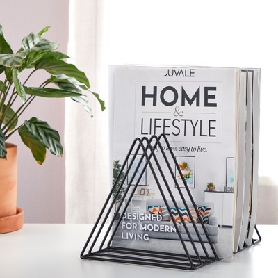 Black Iron Triangle File Folder Organizer Set