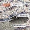 COZONY Vintage Short Pile Area Rug, Non-Slip Washable Carpet for Living Room and Dining Room - 4 of 4
