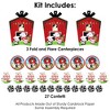 Big Dot of Happiness Farm Animals - Barnyard Baby Shower or Birthday Party Decor and Confetti - Terrific Table Centerpiece Kit - Set of 30 - 3 of 4