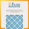Filter-Monster Pleated HVAC Air Conditioner Furnace Replacement Air Filter - 4 of 4