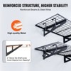 Munora 48" x 24" Heavy Duty Wall Mounted Garage Shelving (2-Pack) - 502 lbs Total Capacity Storage Rack - 3 of 4