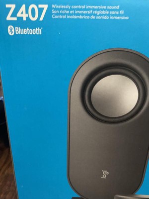 Altavoces para Ordenador con Subwoofer y control Inalámbrico Bluetooth  Logitech Z407 - Guanxe Atlantic Marketplace