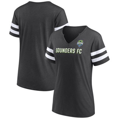 Mls Seattle Sounders Fc Women's Split Neck Team Specialty T-shirt : Target