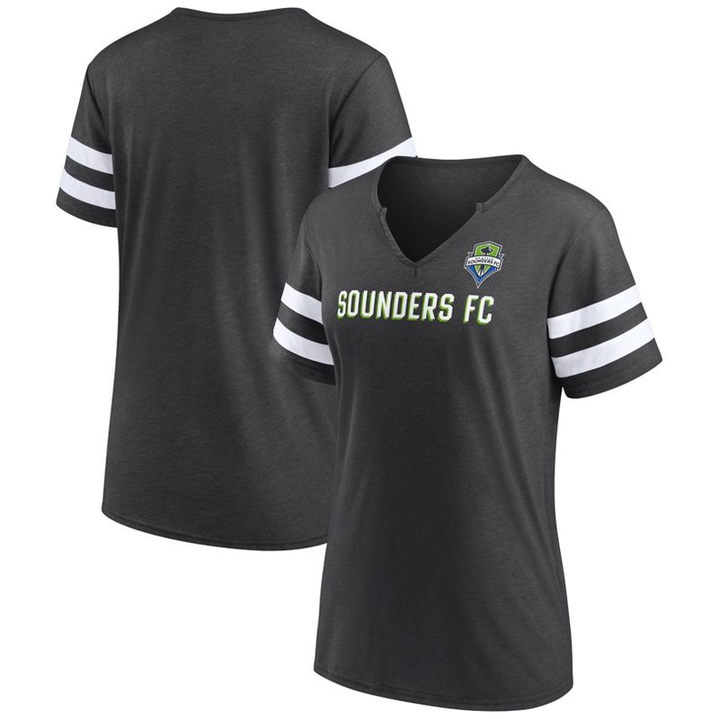 MLS Seattle Sounders FC Women&#39;s Split Neck Team Specialty T-Shirt, 1 of 4