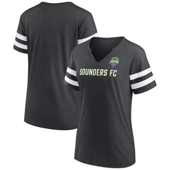 MLS Seattle Sounders FC Women's Split Neck Team Specialty T-Shirt