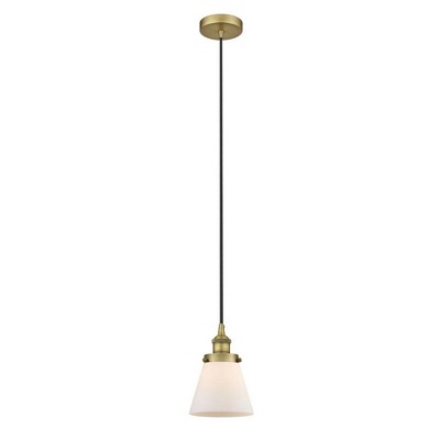 Cone - 1 Light Mini Pendant In Industrial Style-9.5 Inches Tall and 6.25 Inches Wide