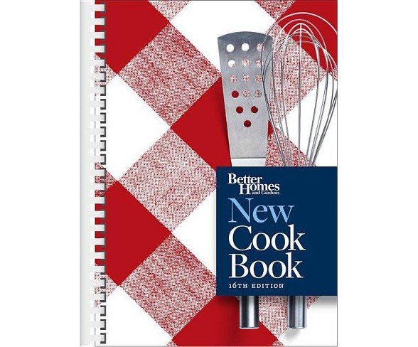 Better Homes and Gardens New Cook Book, 16th Edition - (Spiral_bound)