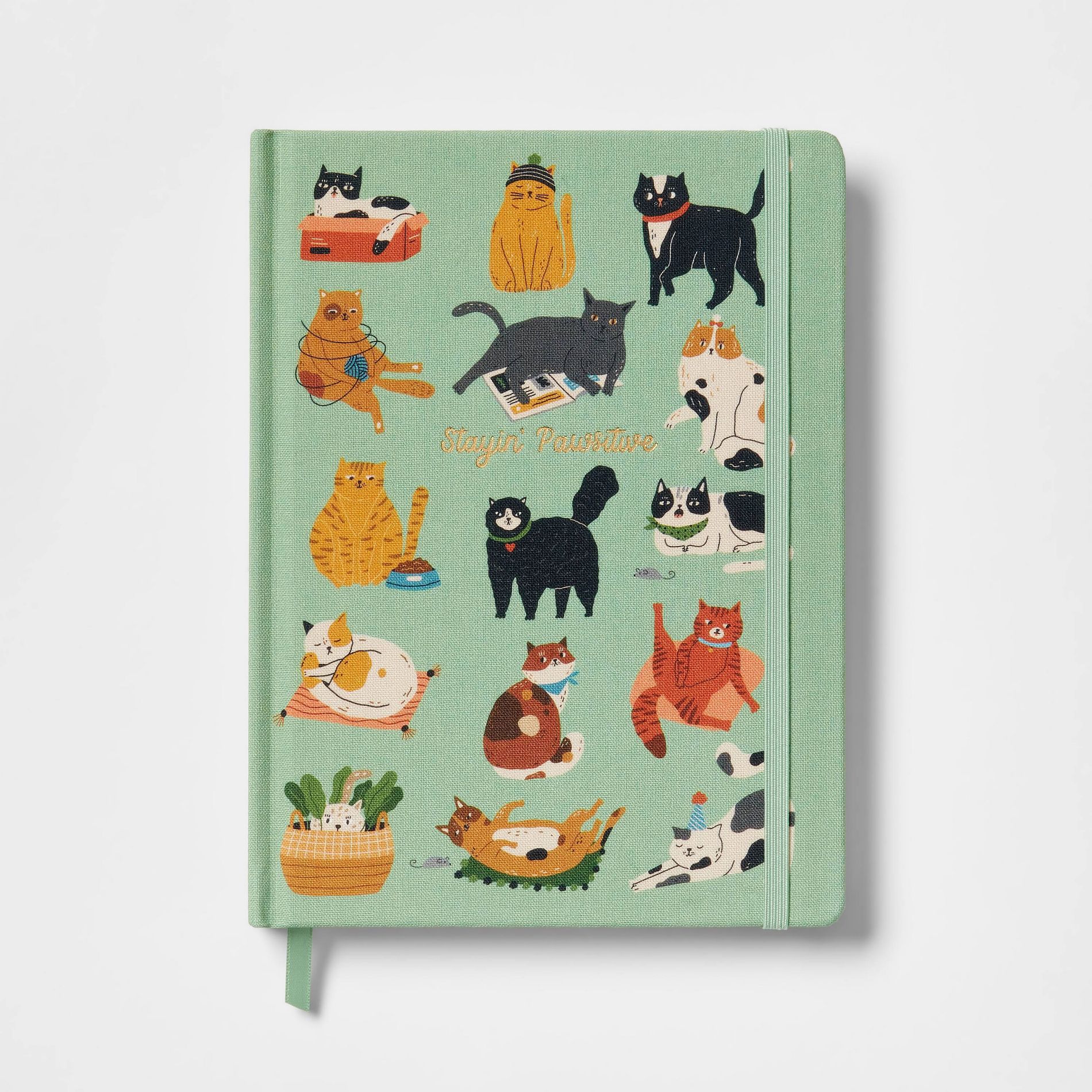 Bound 6"x8" with Elastic Closure Cat - up&up™