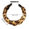 Unique Bargains Women's Leopard Pattern Knotted Headbands 1Pc - 4 of 4