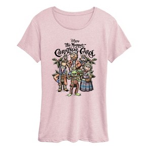 Women's - The Muppets - Muppets Carol Collage Short Sleeve Graphic T-Shirt - 1 of 3