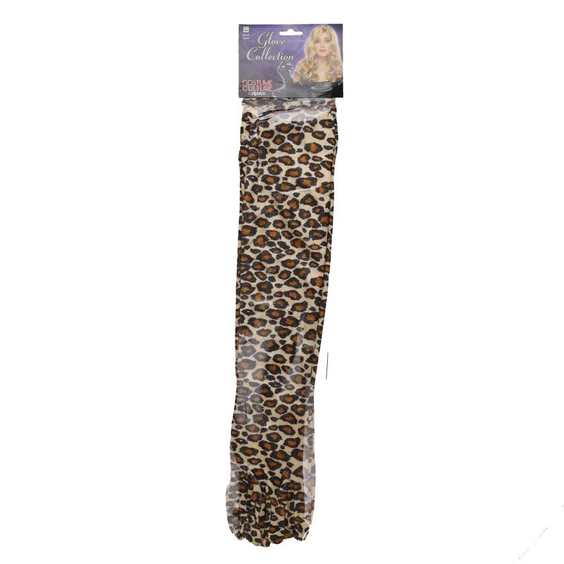Costume Culture by Franco LLC Leopard Velour 20.5 Inch Adult Costume Gloves, 5 of 7