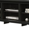 70" Particle Board TV Stand with Open Shelves and Cable Management Cutouts for Living Room and Bedroom - 3 of 4