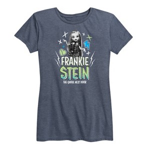 Women's - Monster High - Frankie Stein The Ghoul Next Door Short Sleeve Graphic T-Shirt - 1 of 4