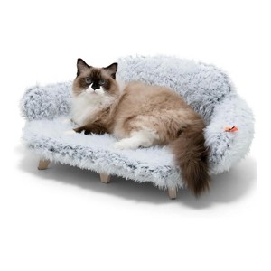 Mewoofun Cat Bed with Removable Washable Cover - 1 of 4