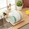Steel 3-Piece Countertop Dish Drainer by Sweet Home Collection® - 3 of 4
