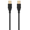 Monoprice USB 2.0 Cable - 6 Feet - Black | USB Type-A Male to USB Type-A Male, 28/24AWG, Gold Plated for Data Transfer Hard Drive Enclosures, - 3 of 4