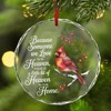 Christmas Ornament 2025 Remembrance Ornament for Loss of Loved One Forever in My Heart Bereavement Gift Sympathy Keepsake - 4 of 4