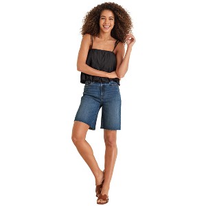VENUS Womens Pleated Tie Sleeve Tank - 1 of 4