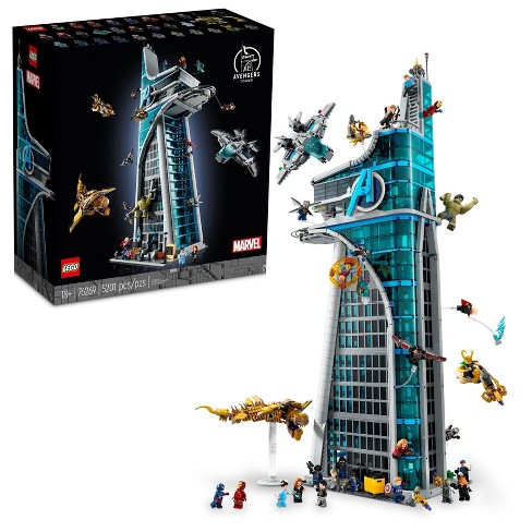 Lego Marvel Avengers Tower Building Set 76269 : Target