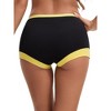 INSPIRE CHIC Women's High Waisted Loose Classic Full Coverage Briefs Breathable Cotton Ladies Panties 3 Packs - 2 of 4